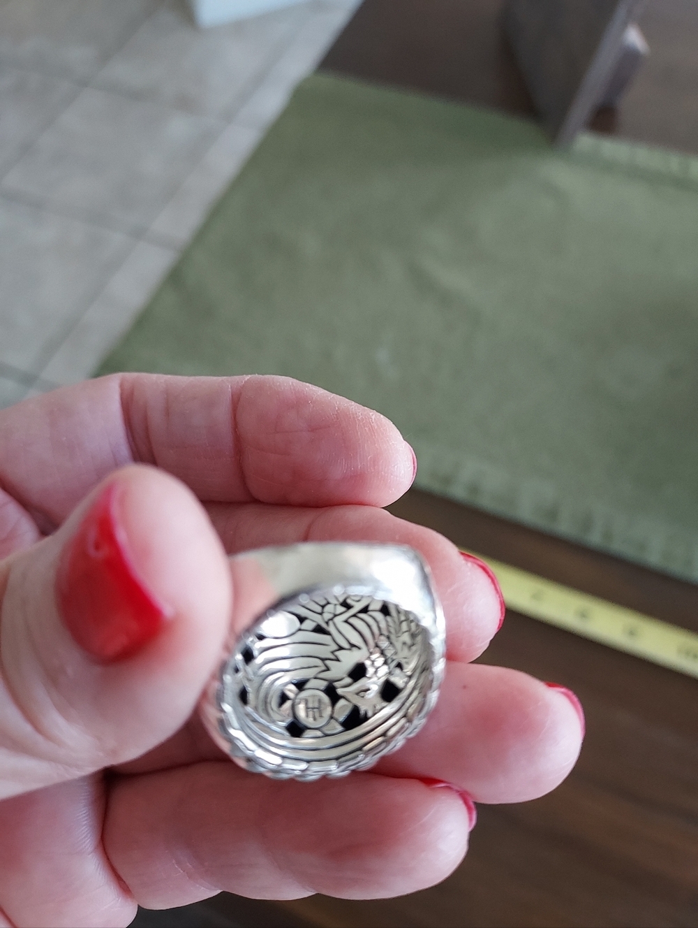 John Hardy Bedeg Dome Ring Size 7 - Picture 3 of 6